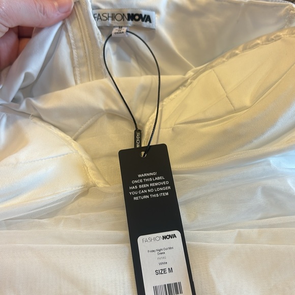 Fashion Nova White Friday Night Out Mini Dress - Picture 4 of 4